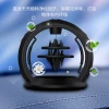 Solar-powered car aromatherapy ornaments, Sky City car aromatherapy wholesale, long-lasting diffused car perfume aromatherapy stand details Picture